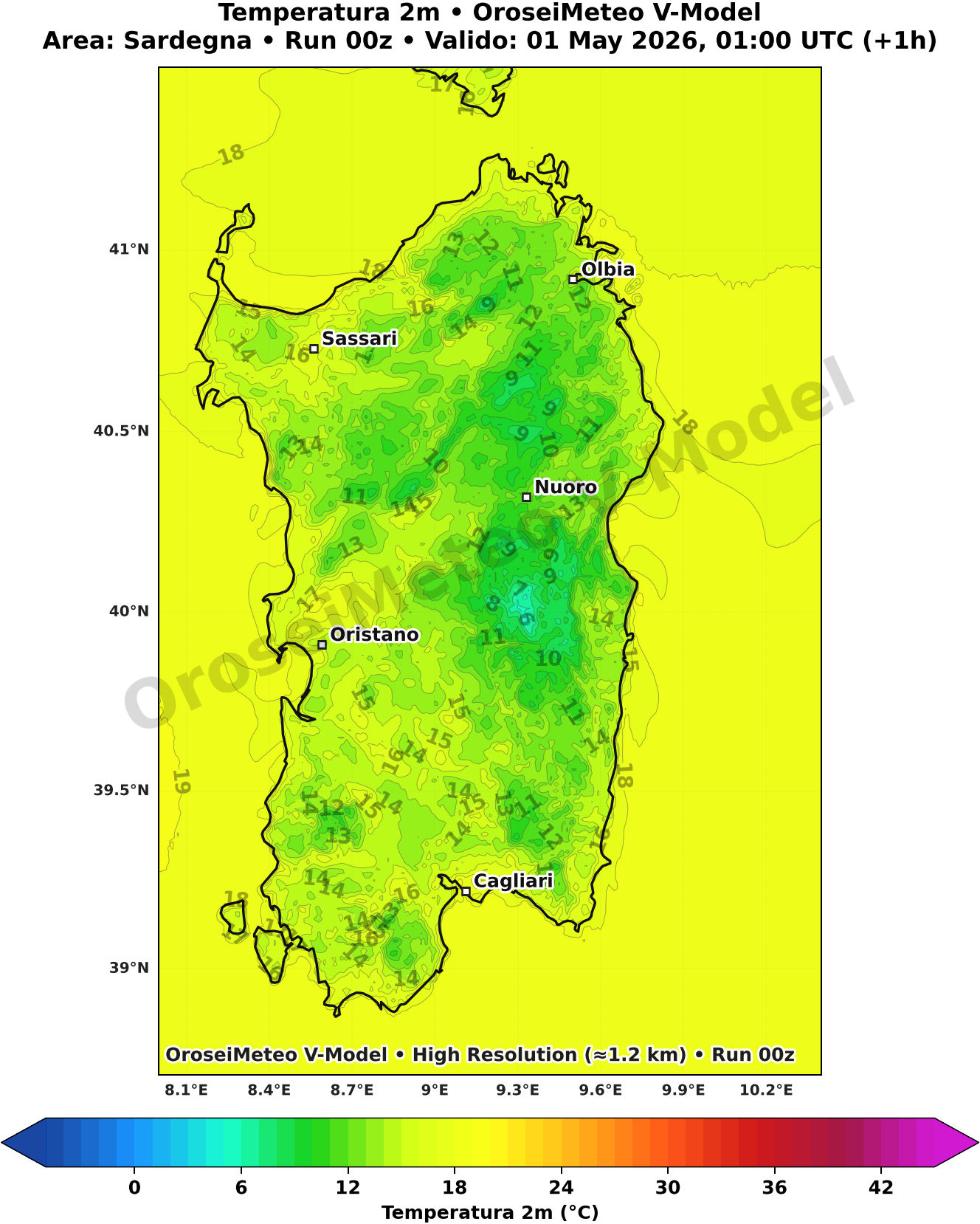 Mappa modello